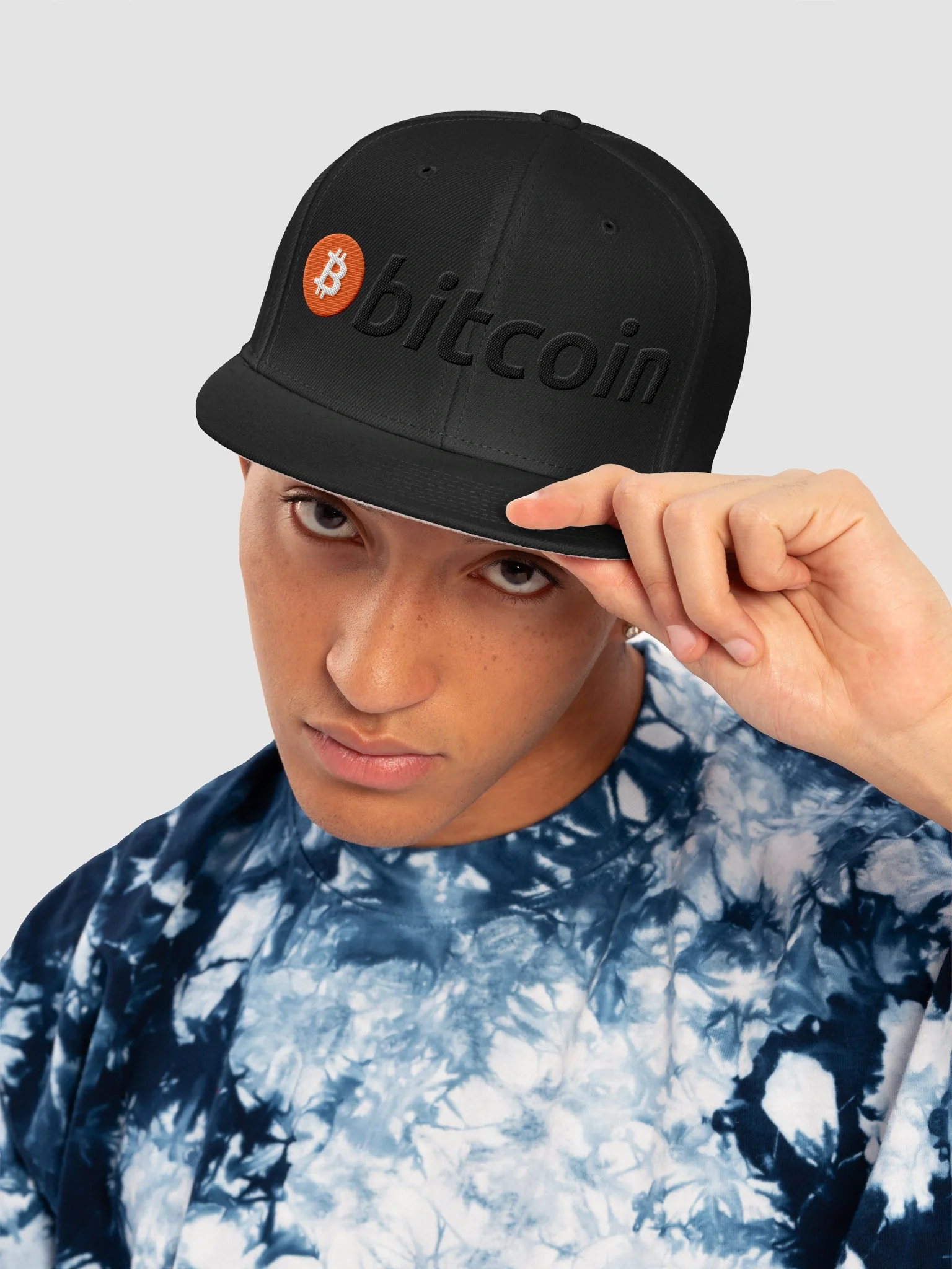 Bitcoin Hat Black product image (5)