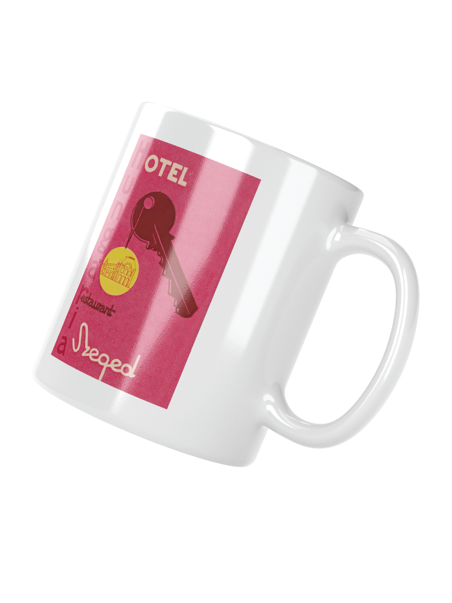 Hotel Hungaria Mug-Pink product image (3)