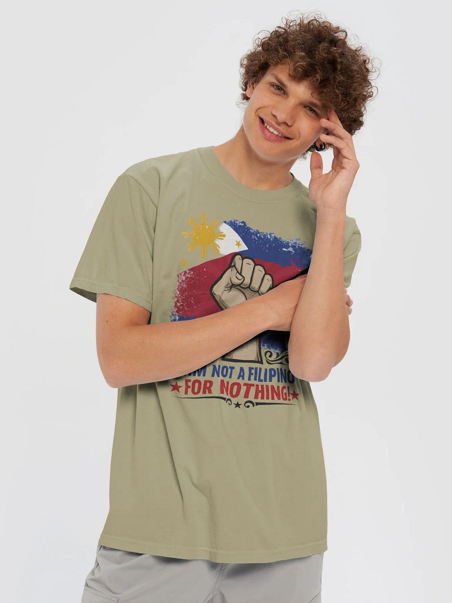 Proud Filipino Fist T-Shirt - Patriotic Philippines Heritage Tee product image (35)