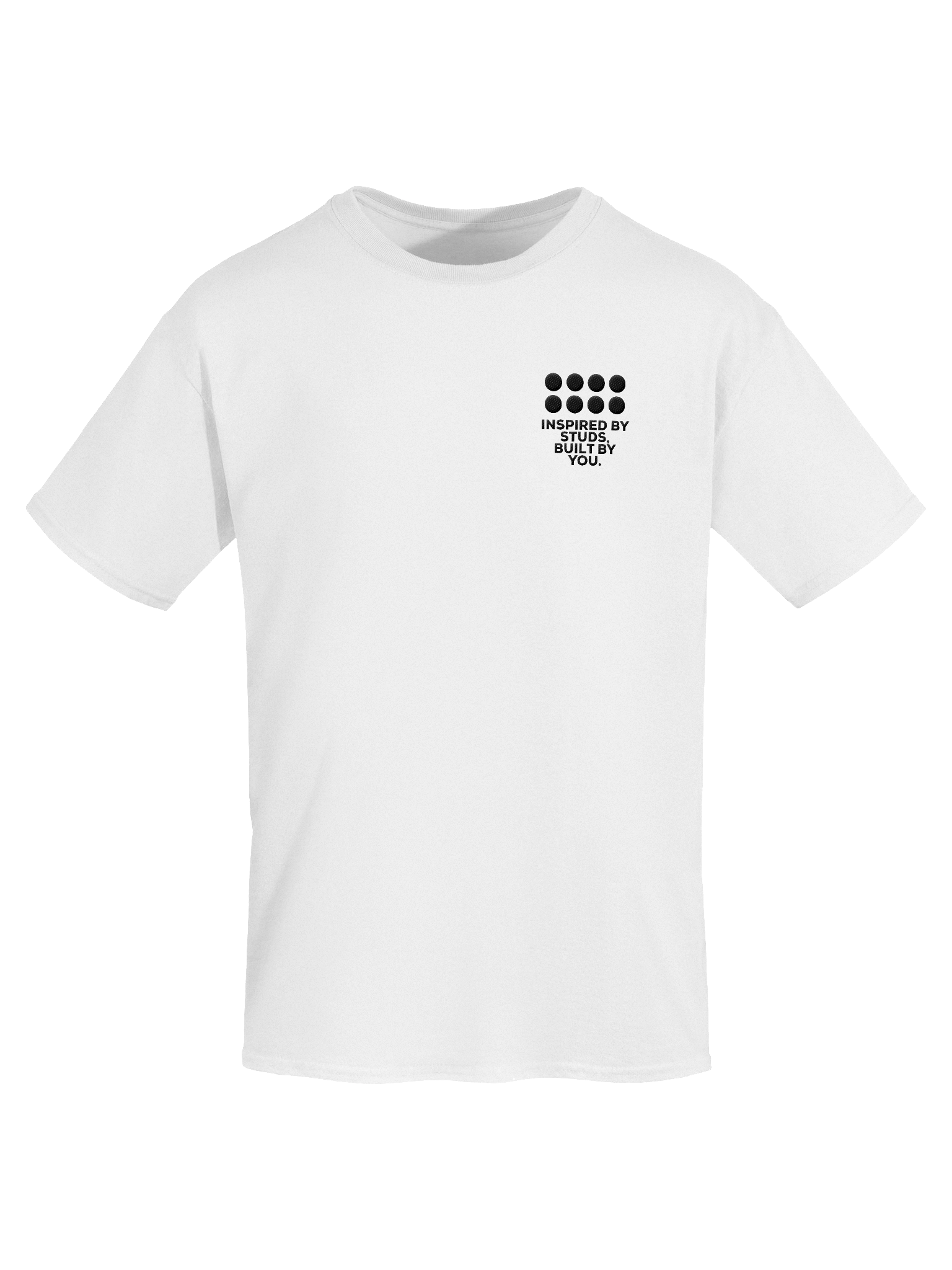 Inspired by Studs Embroidery T-Shirt product image (7)