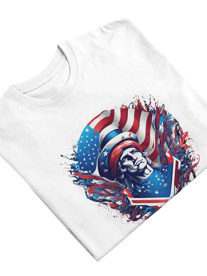 Patriotic Pride Tee, Bold Men's USA Shirt, Perfect American Gift product image (1)