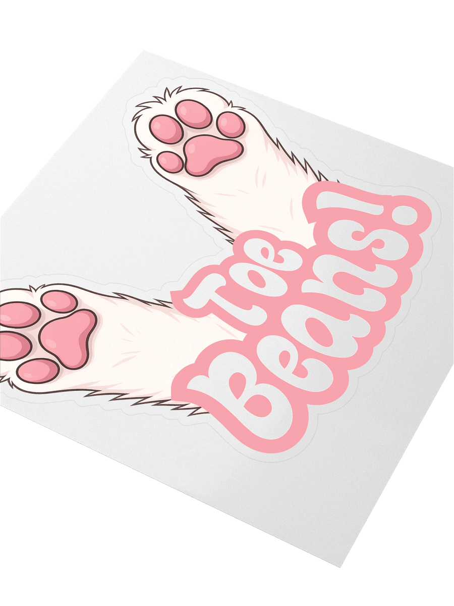 Large Toe Beans Sticker product image (3)