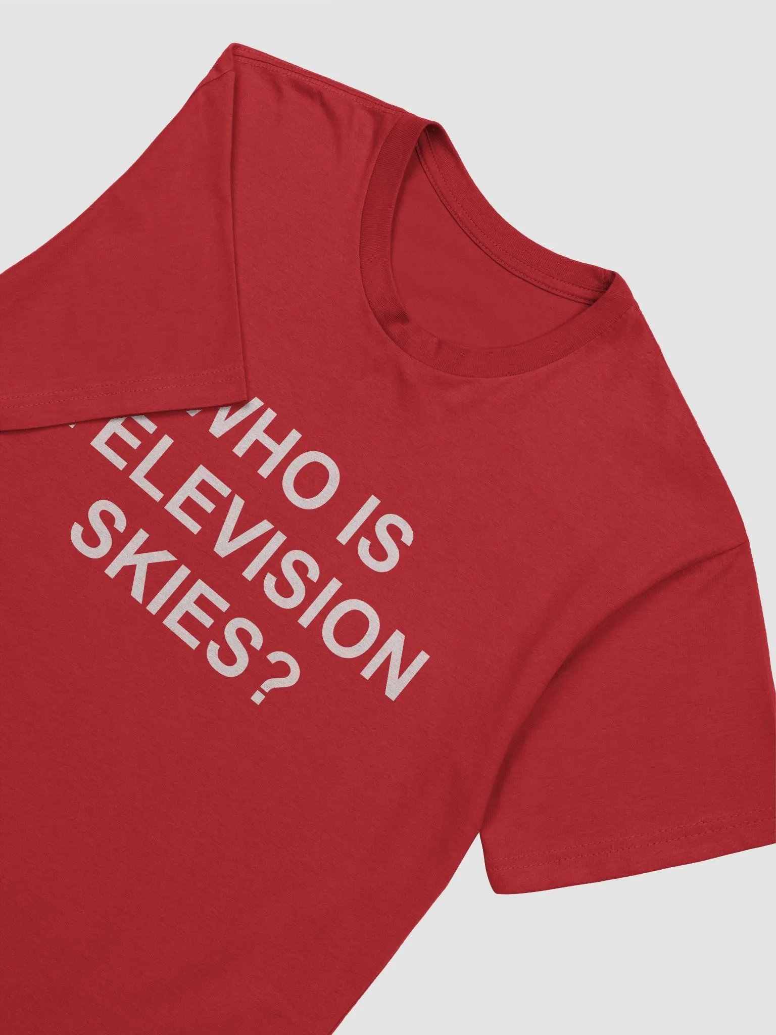 WHO IS TELEVISION SKIES TEE product image (2)