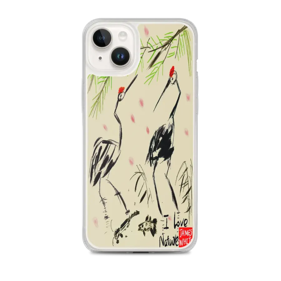 MagSafe® Clear Case for iPhone®: crane product image (1)