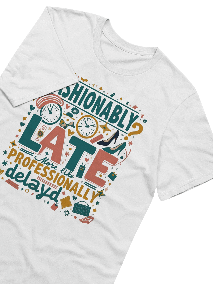 Fashionably Late Relaxed Fit Ring-Spun Cotton T-Shirt product image (5)