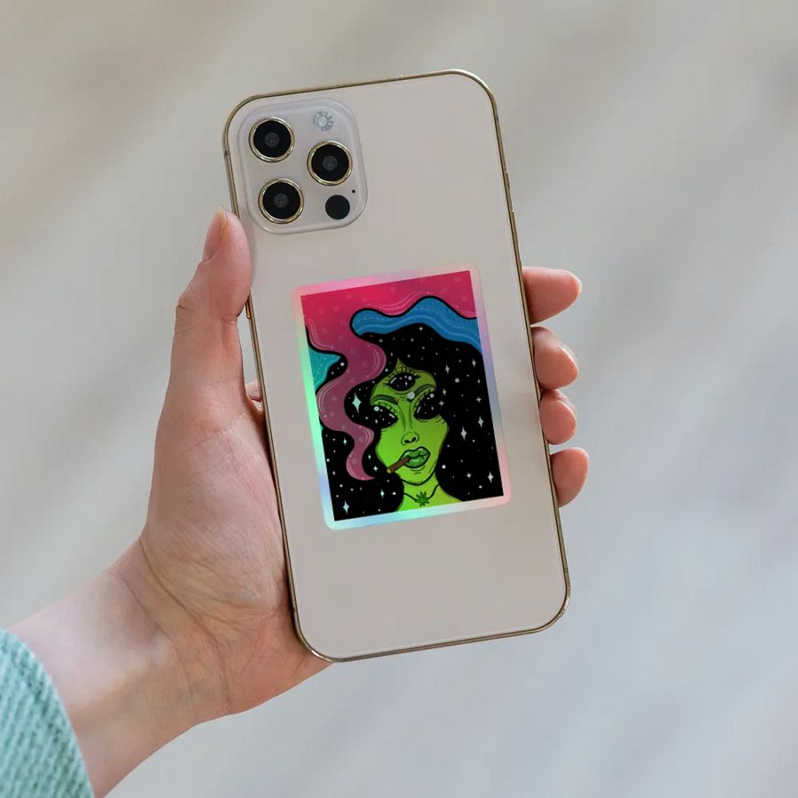 Alien Lady Sticker product image (8)
