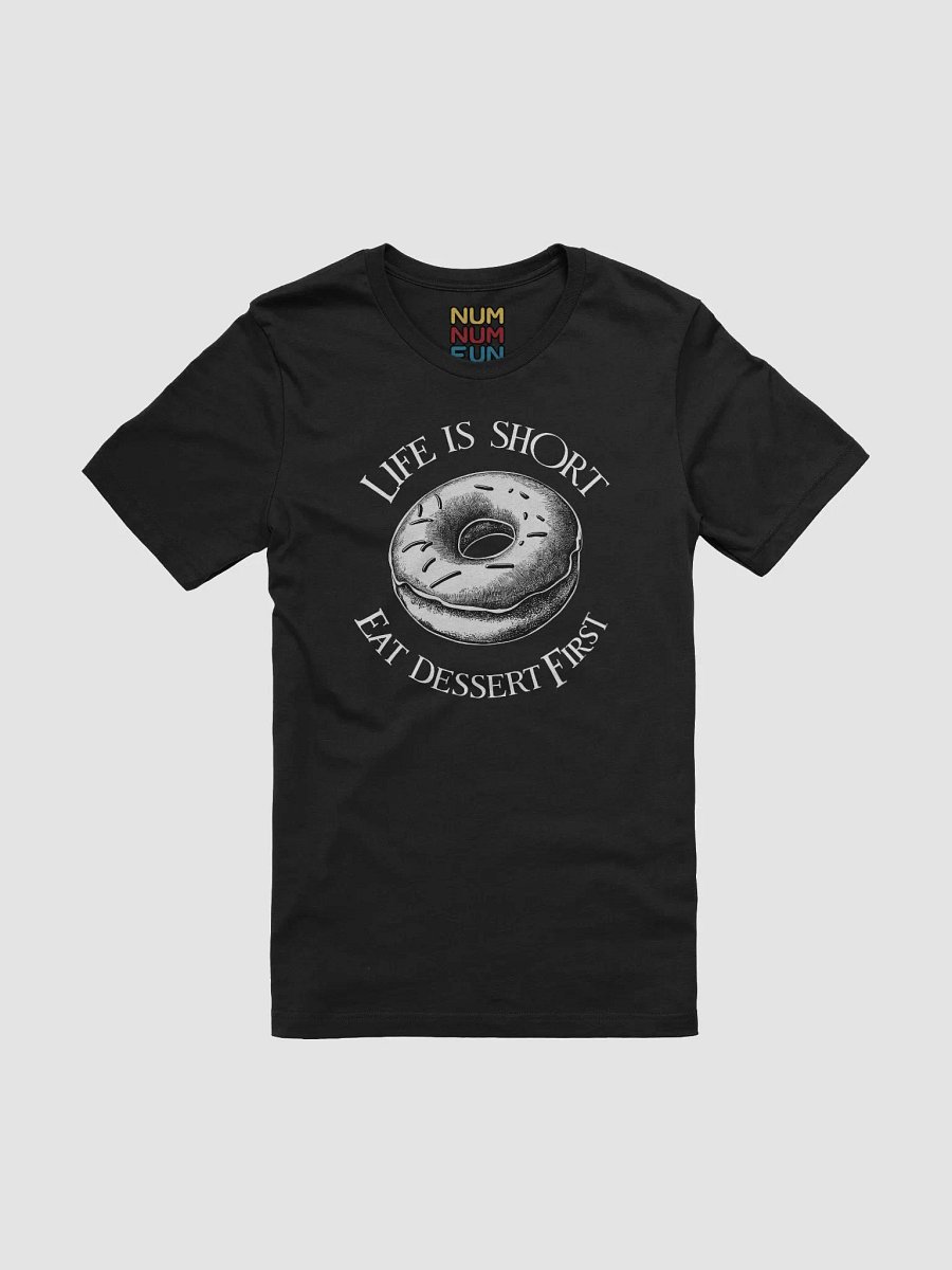 Life is short eat dessert first (donut mono) product image (14)