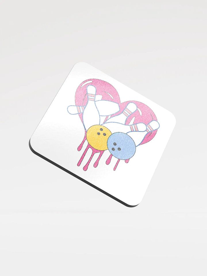 Heart Bowling Strike Coaster Set product image (1)