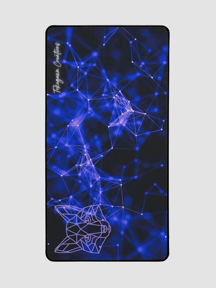 Geometric Fox- Desk Mat [15.5" x 31.5"] product image (2)
