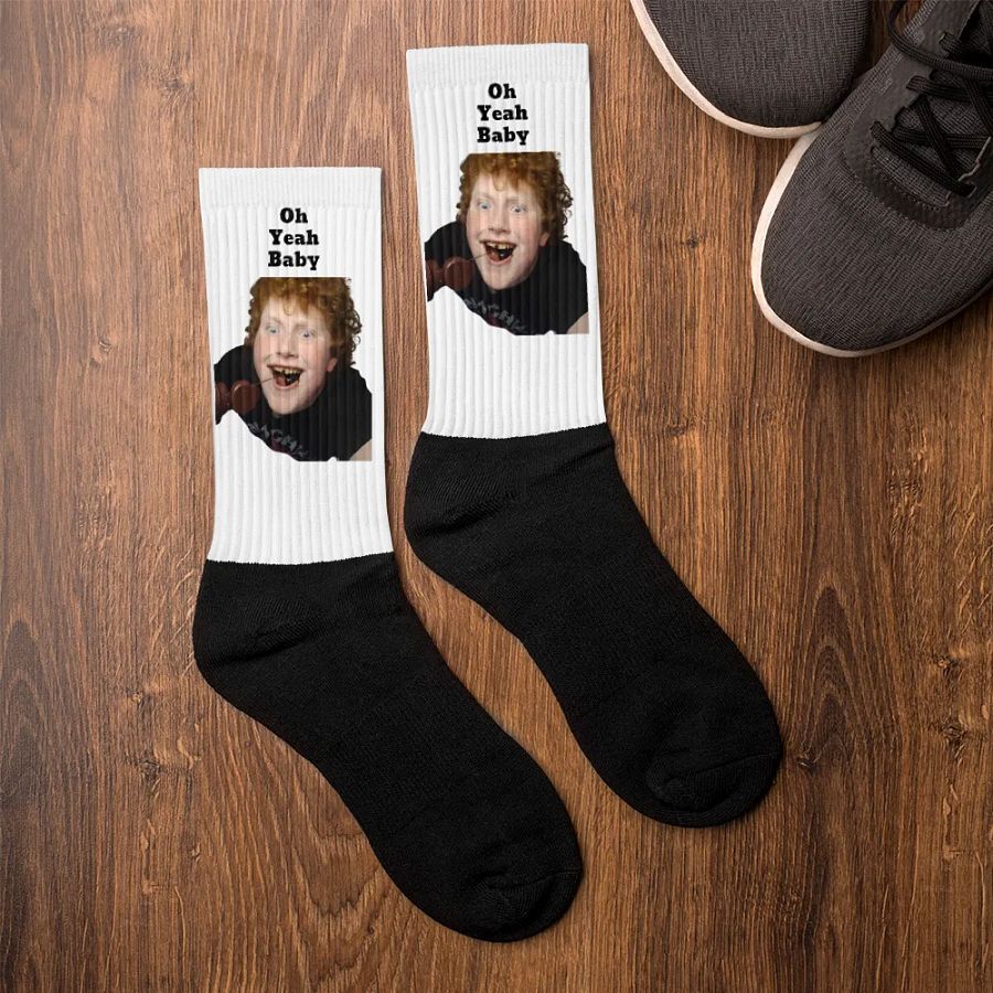 Oh Yeah Baby Genenetic Chocholate Sauce Socks product image (6)