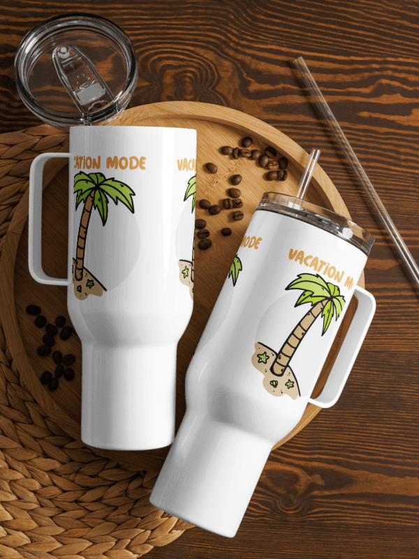 Tropical Oasis Travel Mug product image (4)