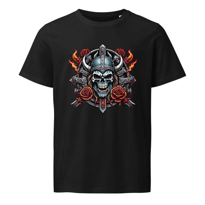 Viking Skull Fury Organic Tee product image (5)