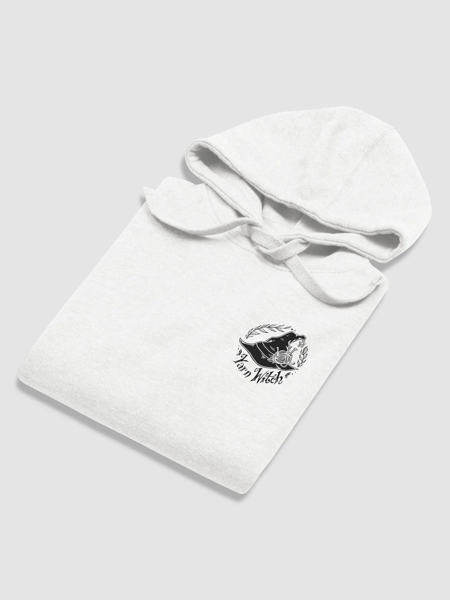 Cotton Heritage Unisex Premium Hoodie - Yarn Witch Logo product image (56)