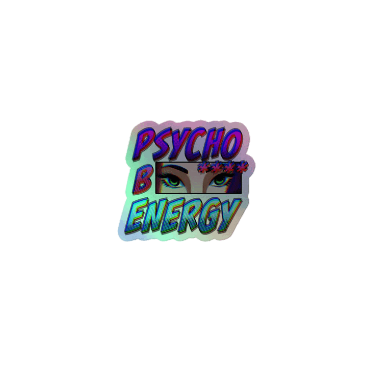 Feminine Energy Holographic Sticker product image (1)
