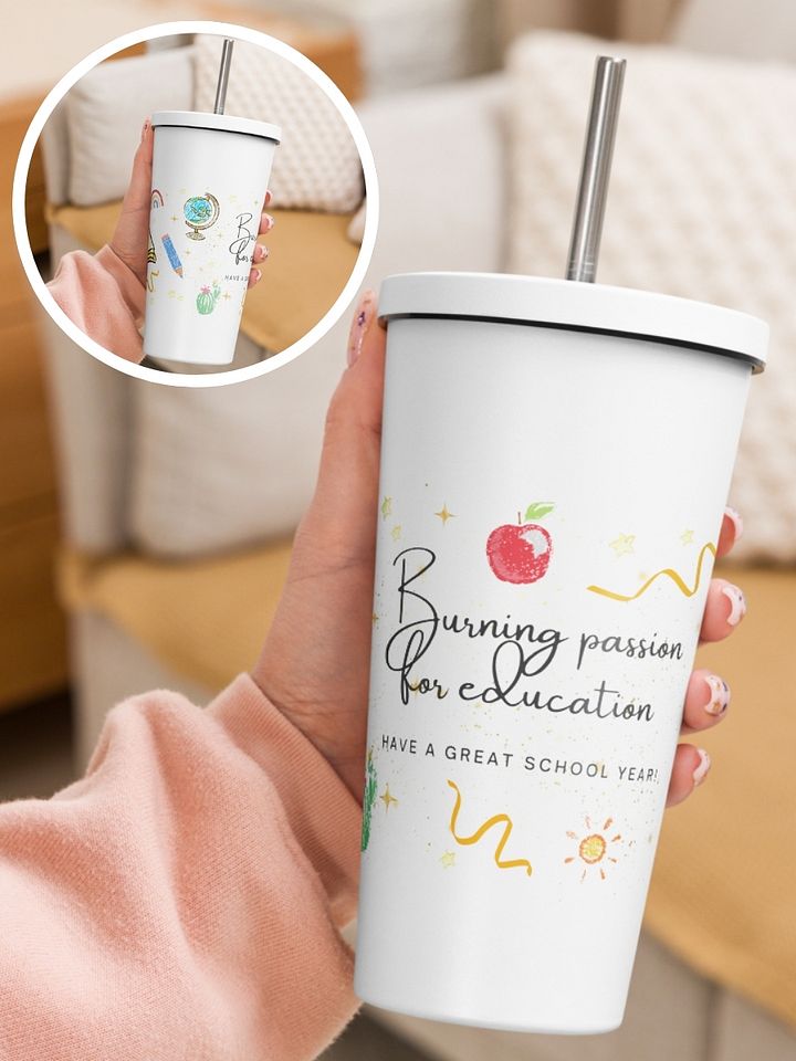 Back To School Coffee Tumbler, Gift For A Teacher product image (1)