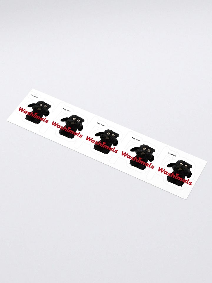 Washimals Kiss Cut Stickers (Set of 5) product image (1)