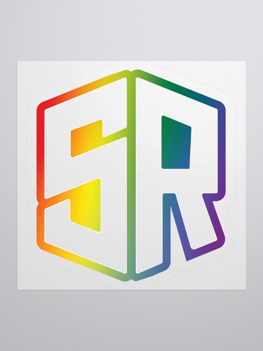 Rainbow Logo Sticker product image (3)