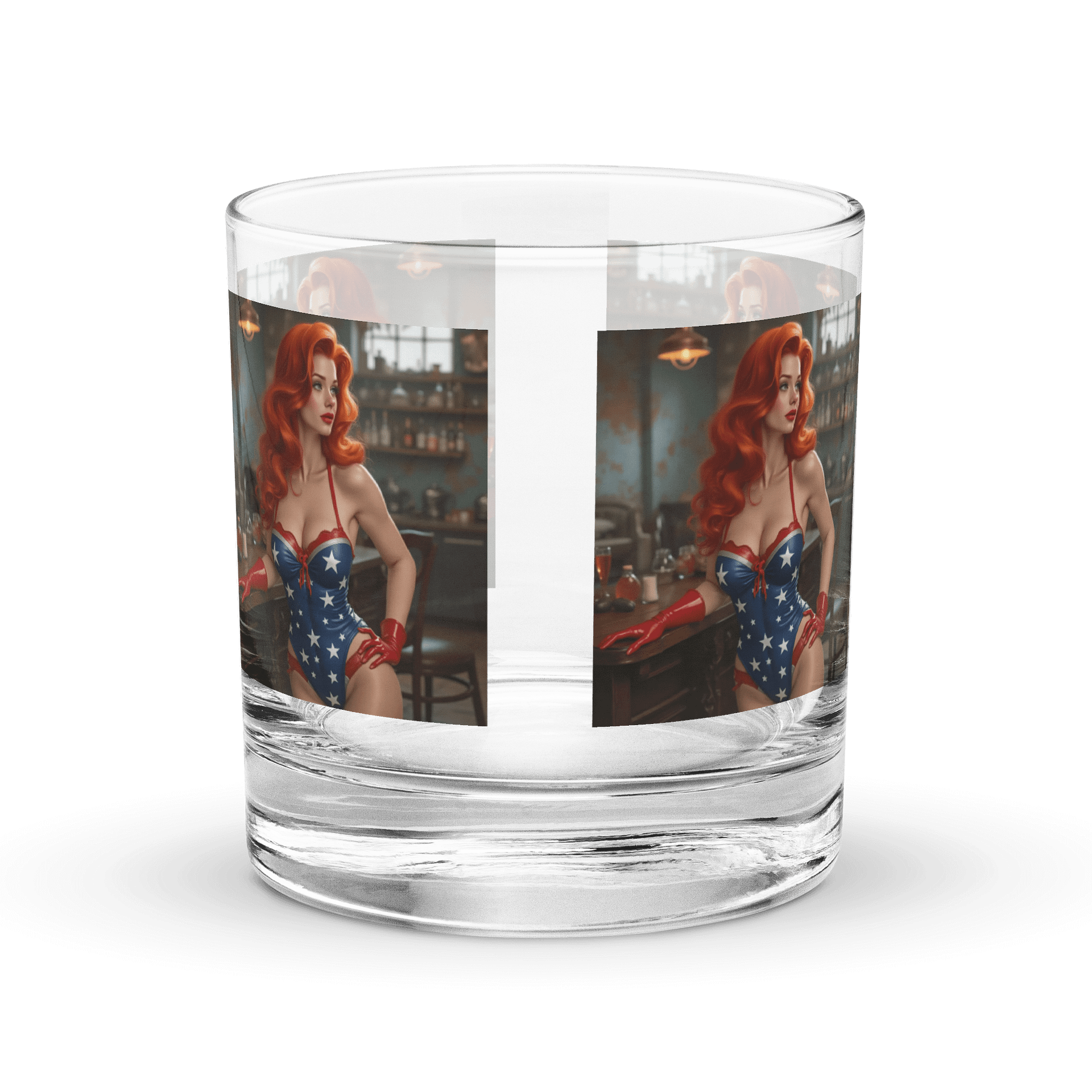 Bless America Rocks Glass product image (1)