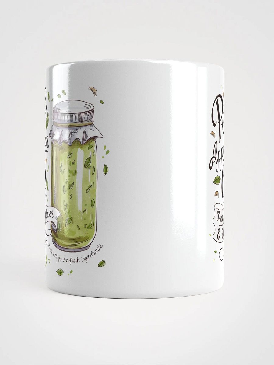 Pesto Appreciation Club White Glossy Mug product image (5)