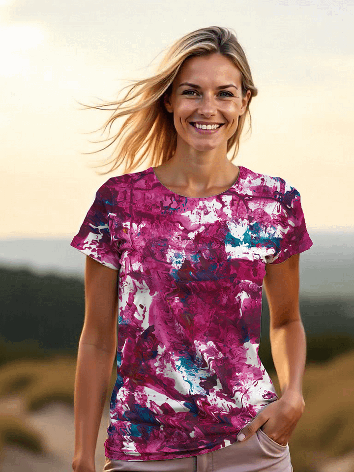 Imperial Red | Women's Athletic T-Shirt product image (1)