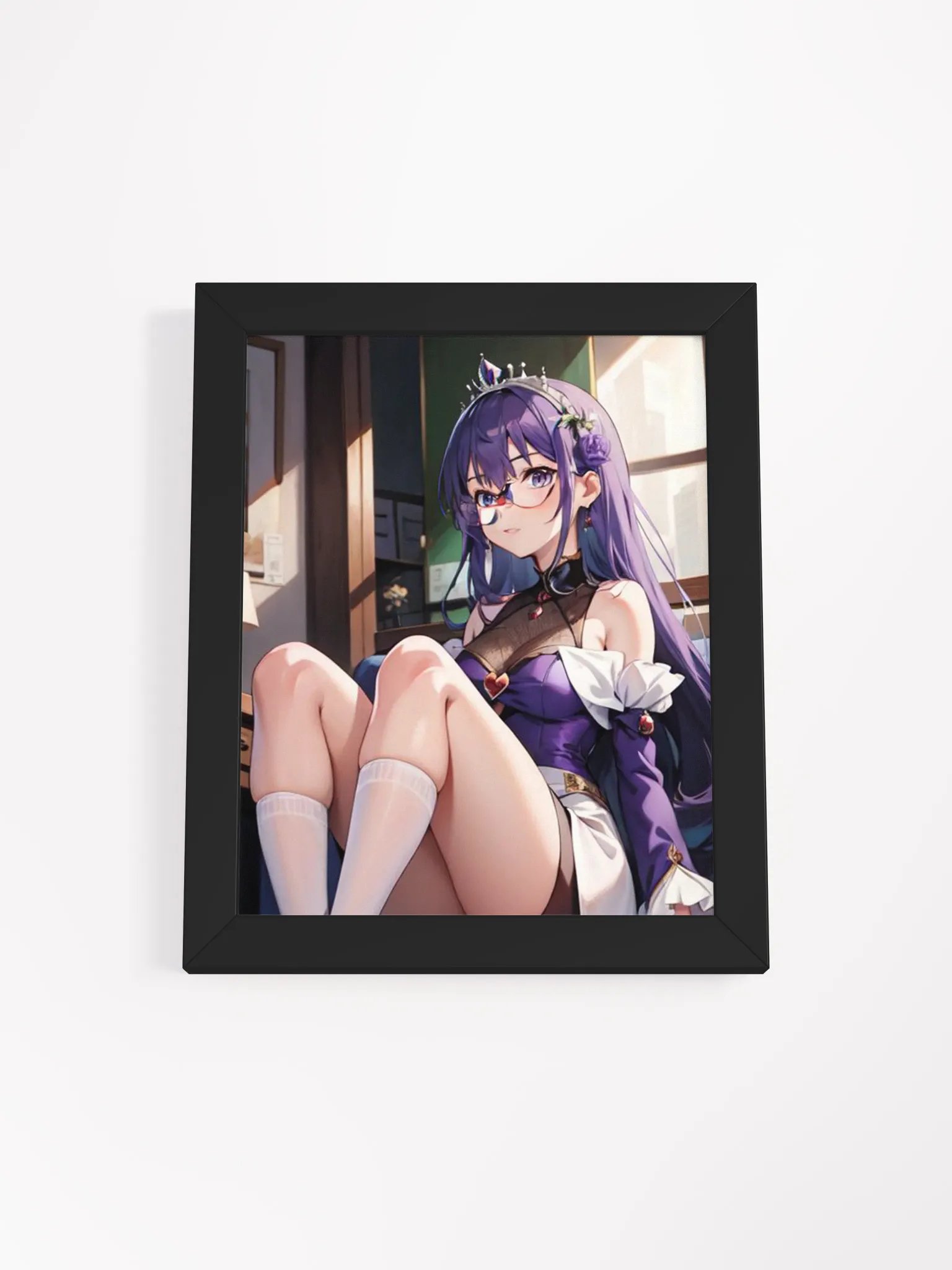 Purple K Princess Poster w/ Frame product image (10)