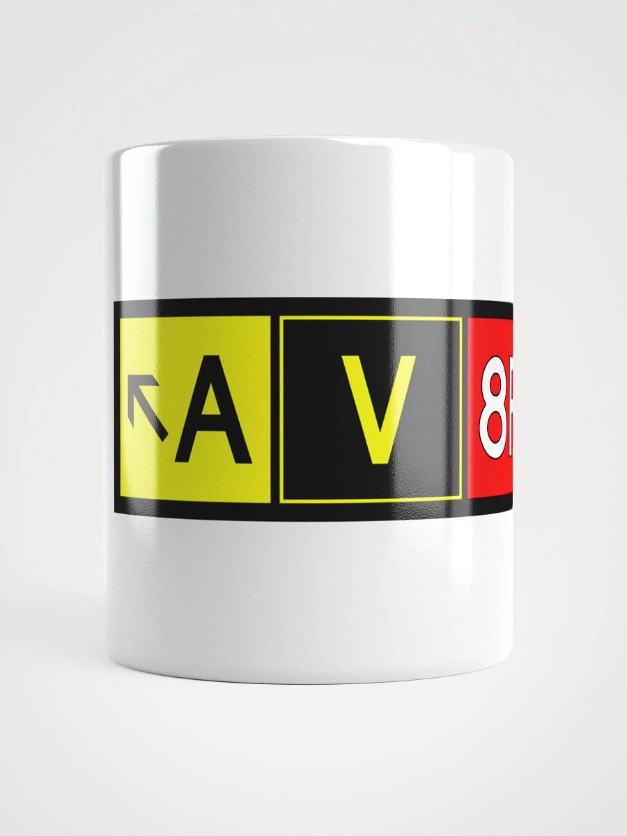 Aviator Taxiway Sign Mug product image (1)