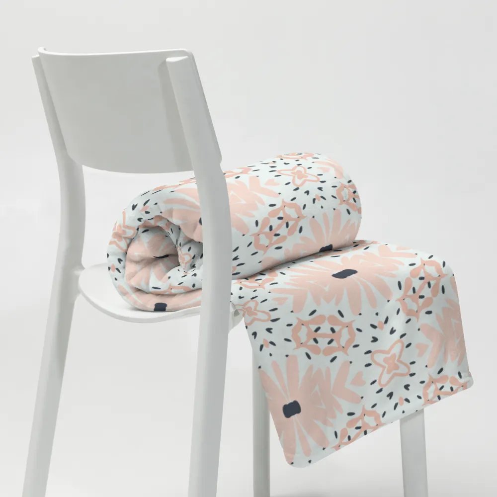 Pink Floral Blanket product image (7)
