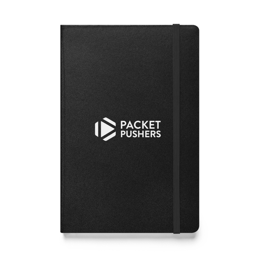 Packet Pushers Notes - Hardcover Bound Notebook product image (1)