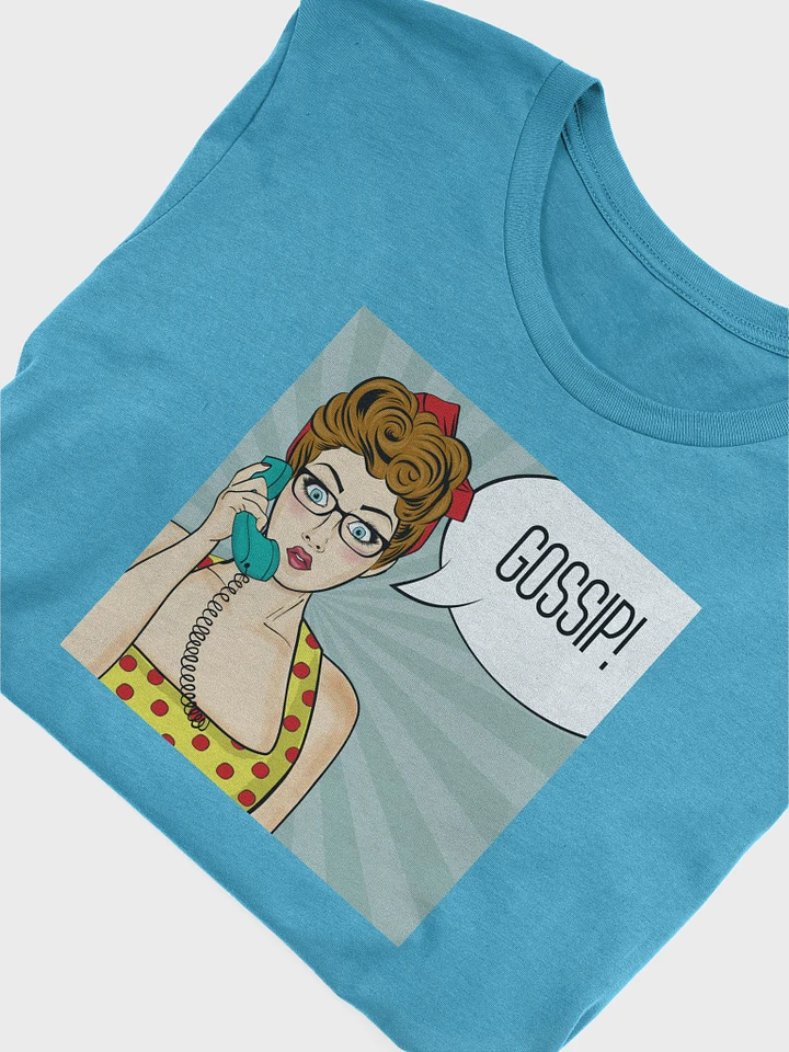 Gossip! Pop Art Pinup Girl T-Shirt product image (12)