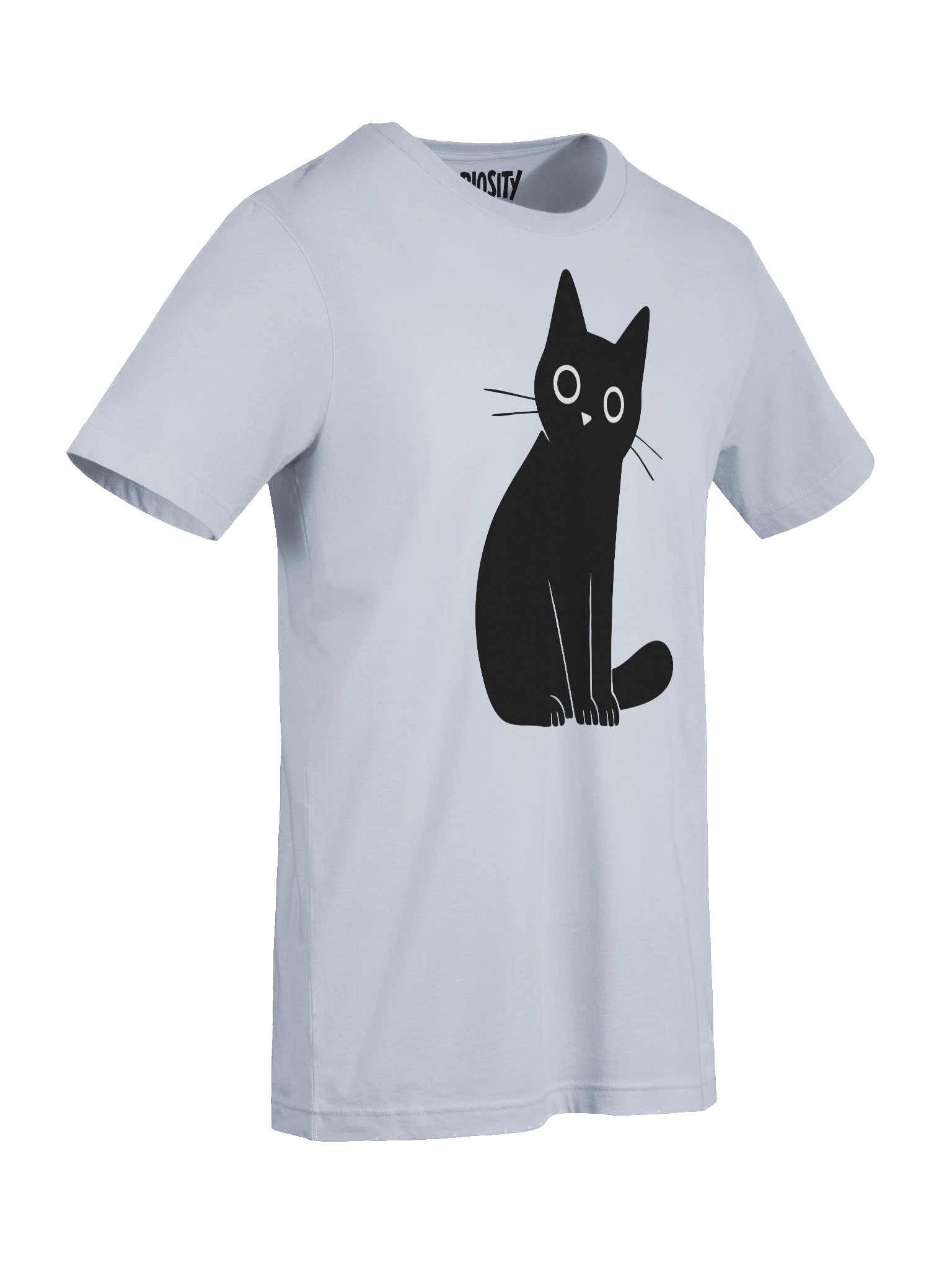 Curious Black Cat T-Shirt product image (5)