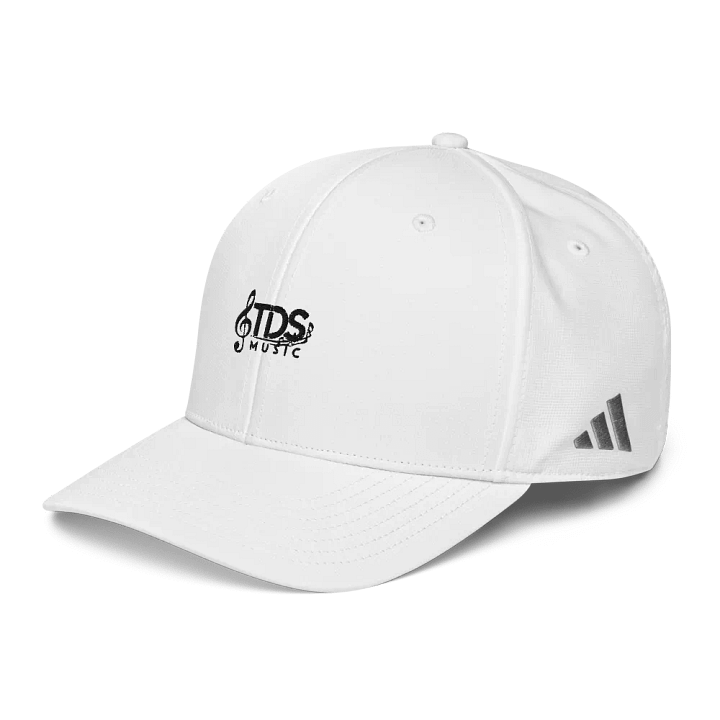 Adidas Performance Cap with TDS Music Logo - Snapback Hat in White, Black, Navy, Grey, Red product image (5)