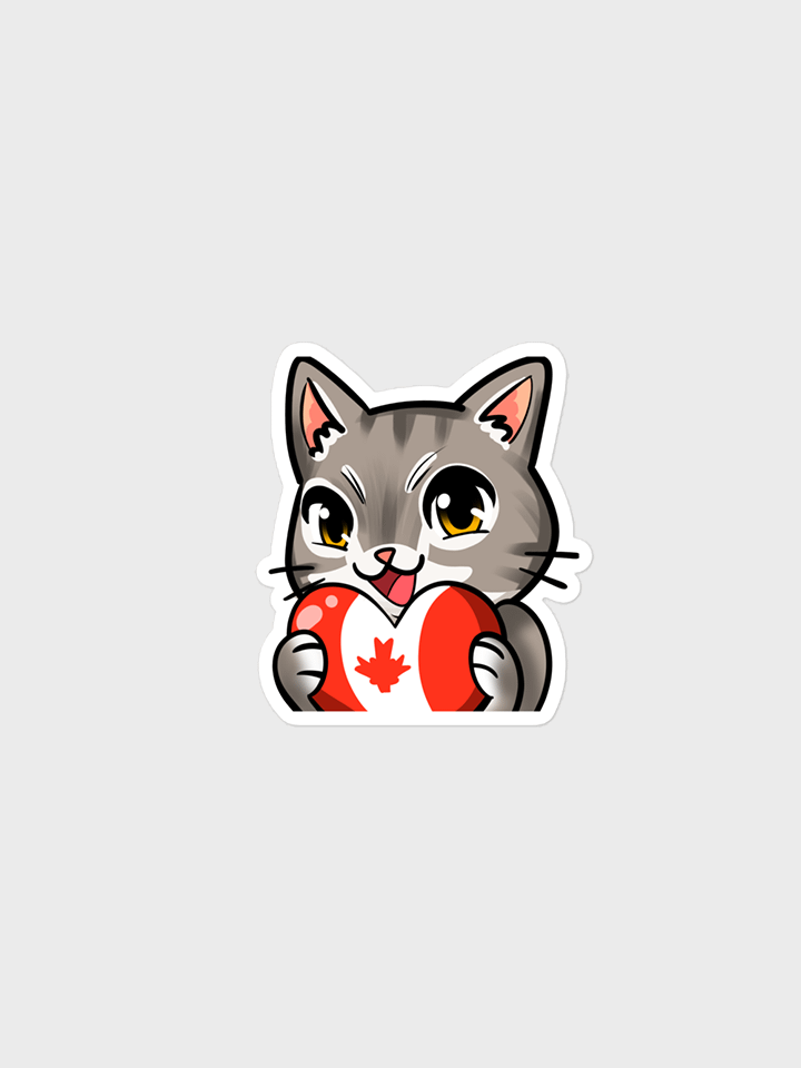 Canadian Heart Sticker product image (1)