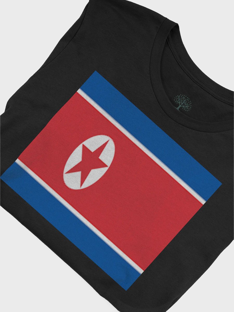 Exclusive Graphic Grove Supersoft Unisex North Korean Flag T-Shirt product image (7)