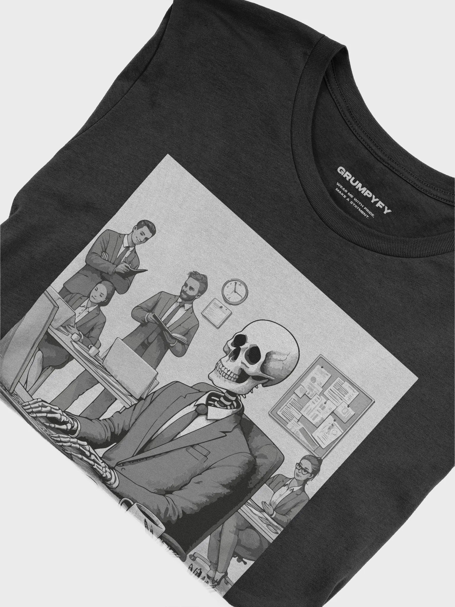 Corporate Skeleton (Black Premium T-Shirt) product image (2)