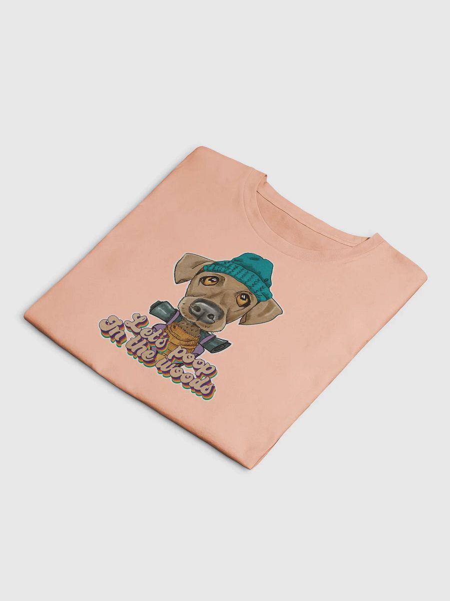 Cropped t-shirt - Let's poop in the Woods - Large Print product image (5)