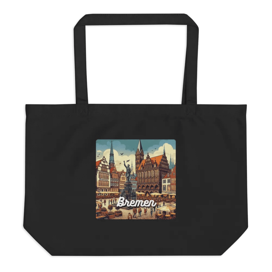 Econscious Organic Cotton Tote | AI Design bremen city product image (1)