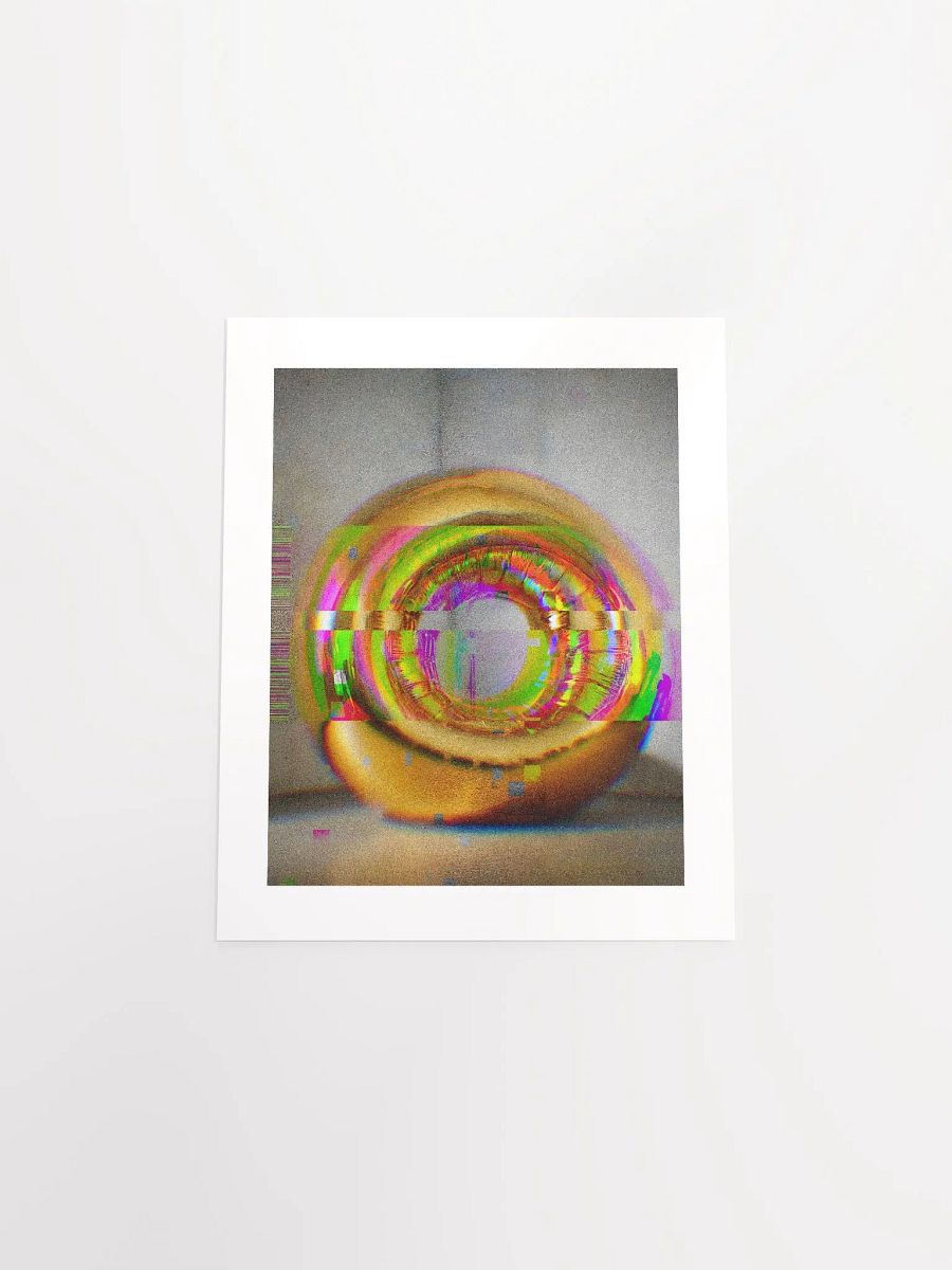 Golden Donut In The Corner - Print product image (4)