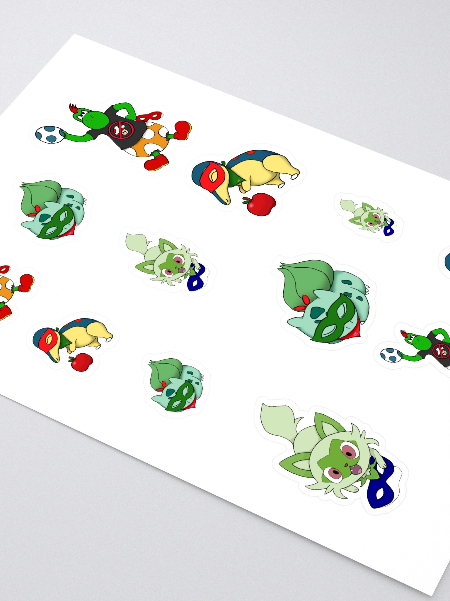 Our Named Friends Sticker Sheet product image (2)