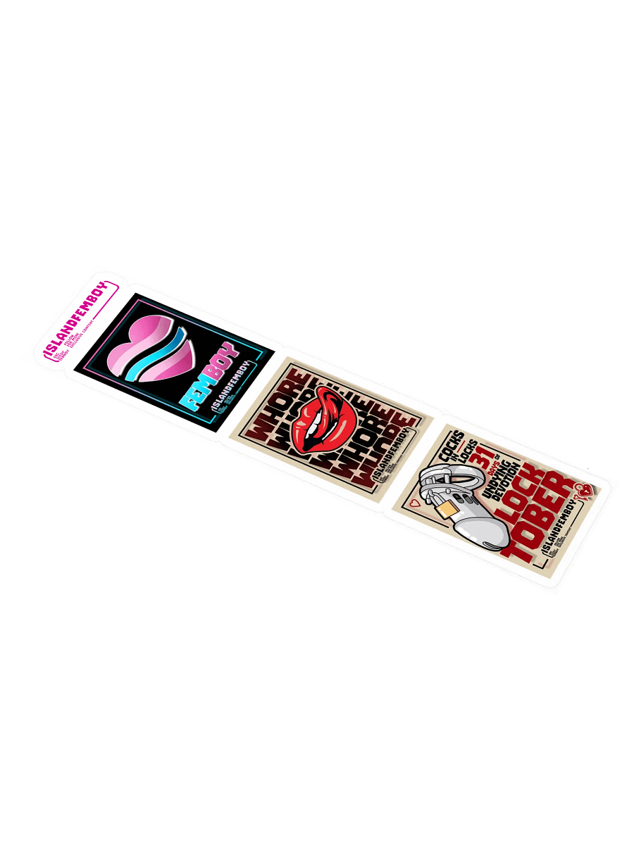 ISLANDFEMBOY : Sissy Sticker Pack : Femboy : Twink product image (2)