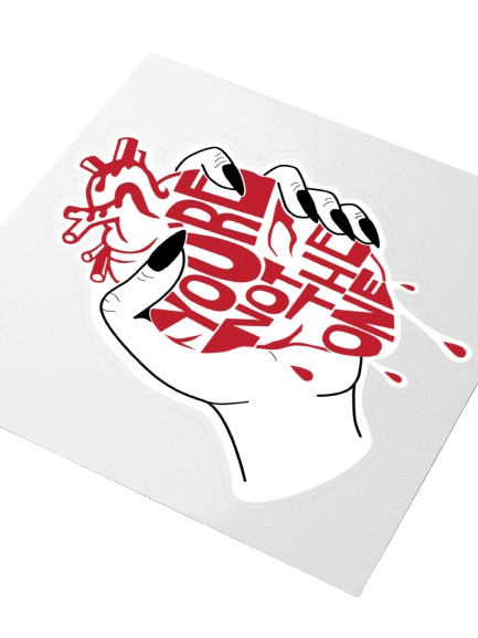 You're Not the One Sticker product image (3)