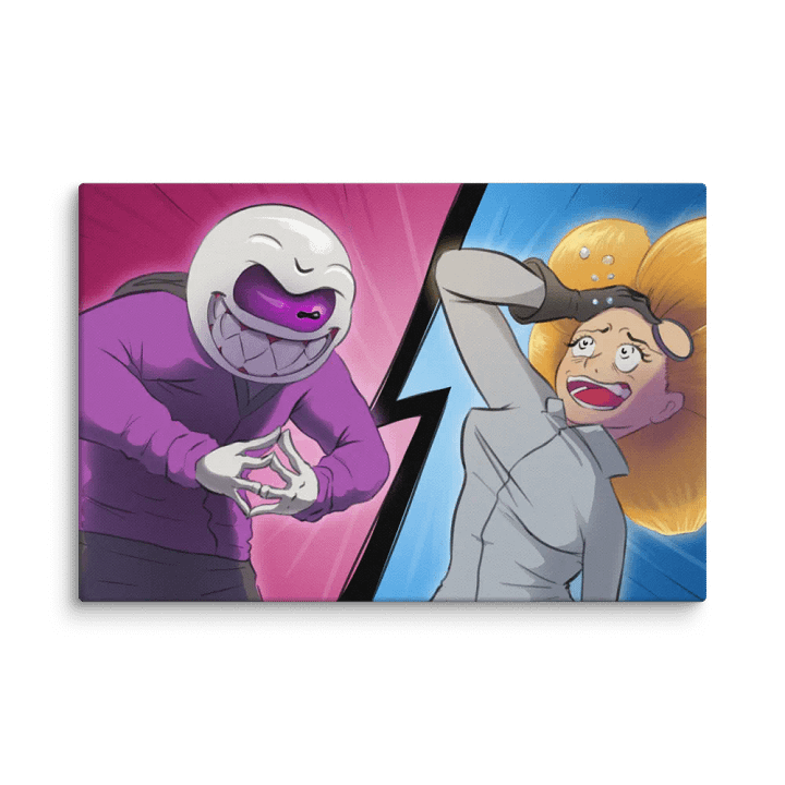 AzFk Vs. Dr. Eliana Volt: Canvas product image (1)