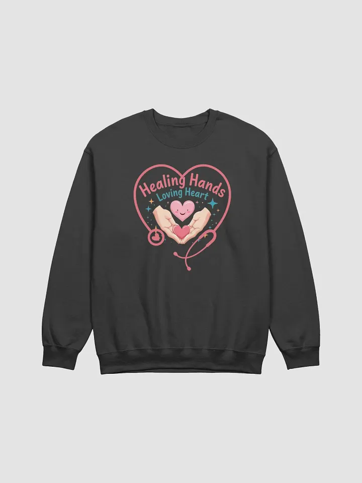 Healing Hearts, Stethoscope heart Crewneck Sweatshirt product image (7)