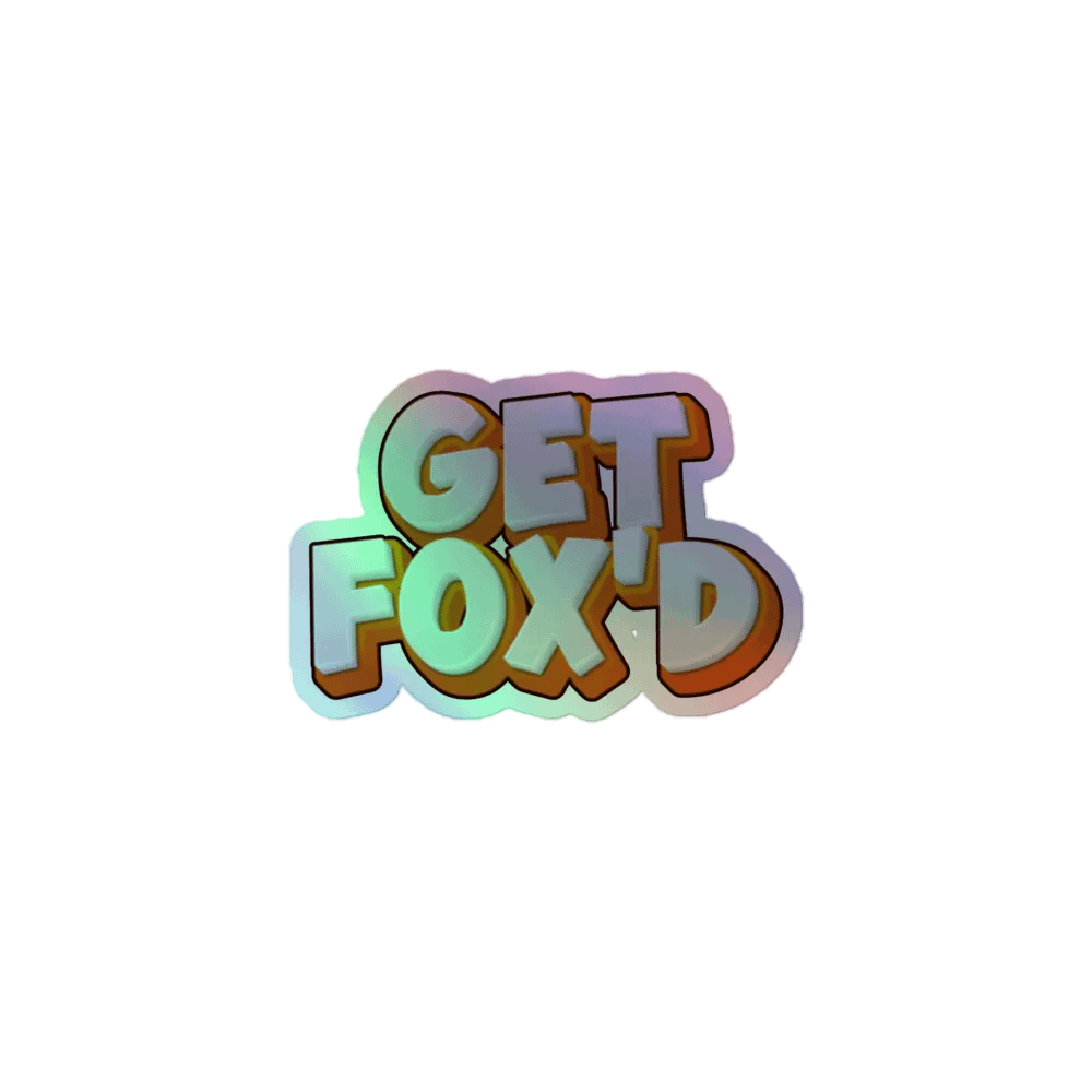 Foxie GetFox'dSticker product image (1)