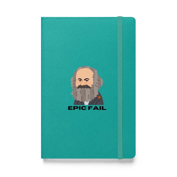 Marx Epic Fail Taccuino Copertina Rigida - Verde product image (1)