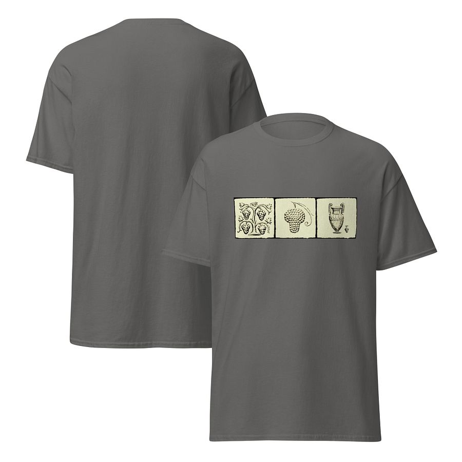 Grape and Wine Ancient Greek Art circa 3rd Century BC, T-Shirt product image (2)