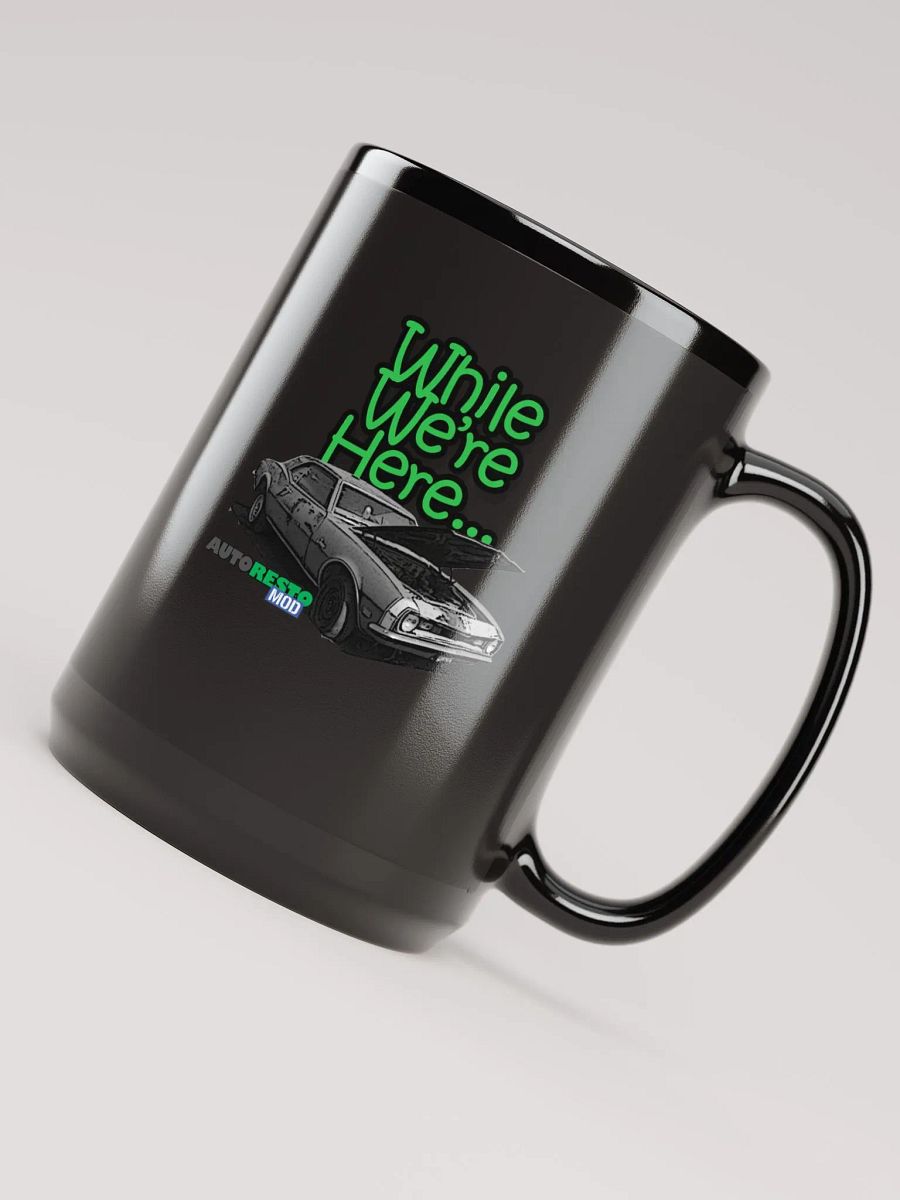 Clapped Out Camaro 15oz Autorestomod Mug with ARM Logo product image (4)