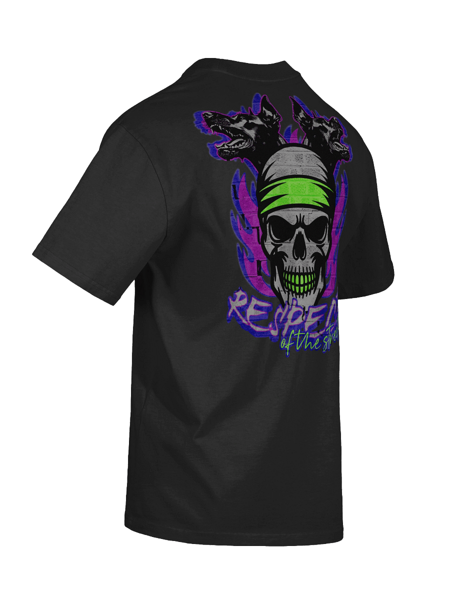 "RESPECT of the Street" Tee: Earn Your Place. Own Your Code. 💀🐕 product image (7)