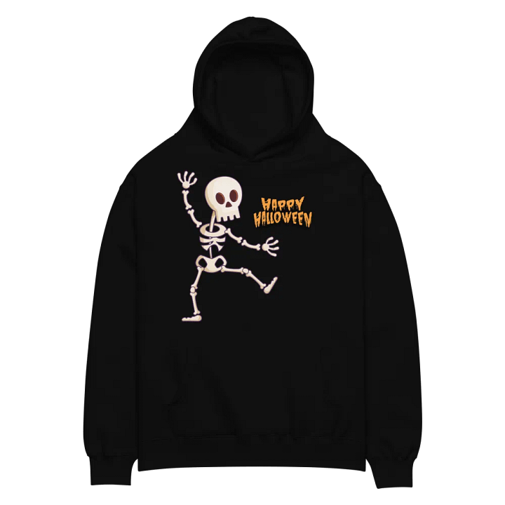 Spooky Skeleton Oversized Hoodie product image (2)