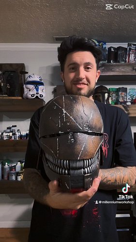 WOW! Huge shoutout to Marko @MysteryMakers for sending me the incredible Stranger Helmet file to work my magic on! I’m beyond...