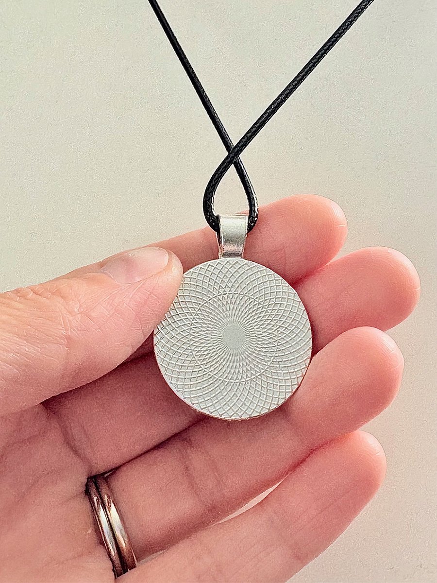 Horizon Sea Glass Pendant Necklace | Handmade Bead & Sea Glass Art | Coastal Charm Jewelry by Monique Faella Designs™ | MFD-00012 product image (5)